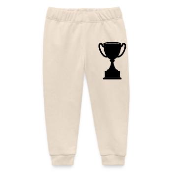 Trophäe - Baby Organic Jogginghose Baby Tumbler von Stanley/Stella - Natur - Vorne