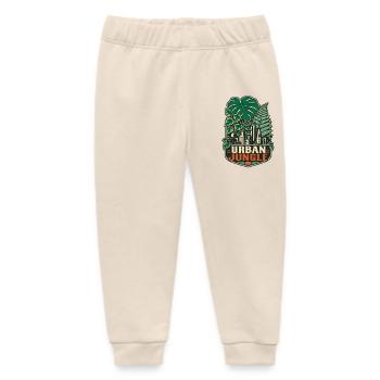 Urban Jungle – Monstera City Pflanzen - Baby Organic Jogginghose Baby Tumbler von Stanley/Stella - Natur - Vorne