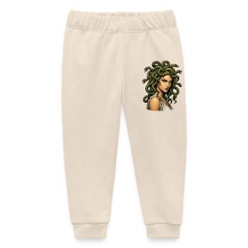 Medusa Schlangenhaar Ikone - Baby Organic Jogginghose Baby Tumbler von Stanley/Stella - Natur - Vorne
