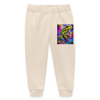 Frosch - Baby Organic Jogginghose Baby Tumbler von Stanley/Stella - Natur - Vorne