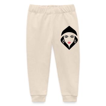 Cobra Queen – kraftvoll, weiblich und gebieterisch - Baby Organic Jogginghose Baby Tumbler von Stanley/Stella - Natur - Vorne