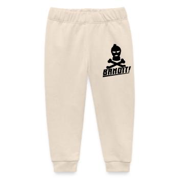 bandit skimaske - Baby Organic Sweatpants by Stanley/Stella - soft Ecru - Front