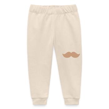 Schnurrbart Terrakotta Mann November Fahrrad - Baby Organic Jogginghose Baby Tumbler von Stanley/Stella - Natur - Vorne