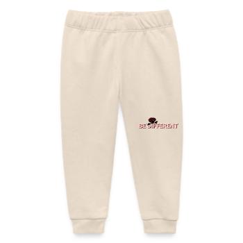 BE DIFFERENT – Rote Rose Selbstliebe Positivität - Baby Organic Jogginghose Baby Tumbler von Stanley/Stella - Natur - Vorne