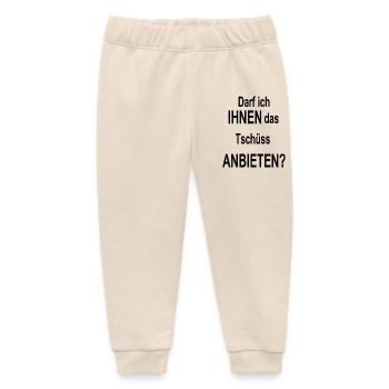 lustiger cooler Spruch lustige coole Sprüche Humor - Baby Organic Jogginghose Baby Tumbler von Stanley/Stella - Natur - Vorne