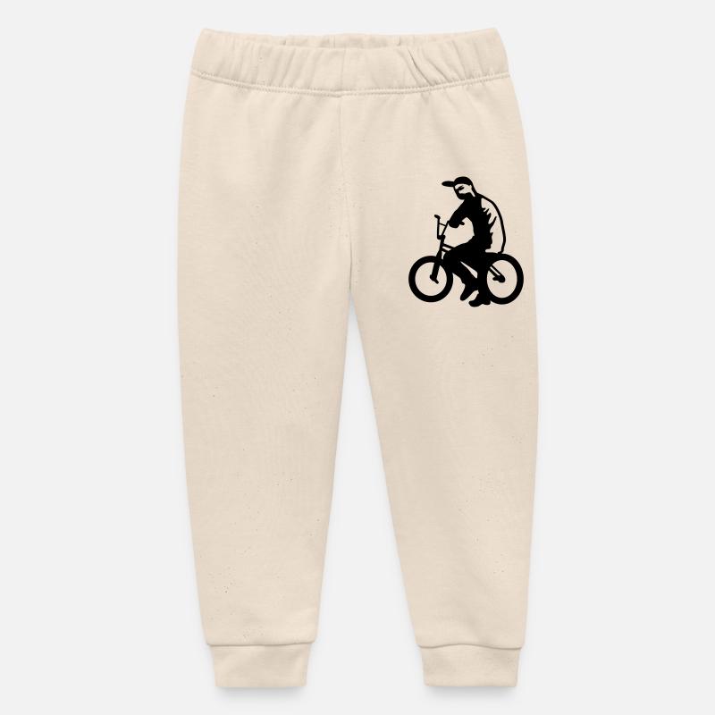 bmx - Pantalon de jogging bébé bio Stanley/Stella - écru doux