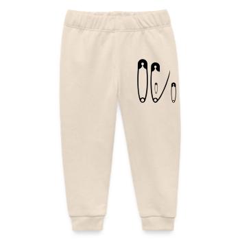 Schwanger mit 2. Kind - Baby Organic Jogginghose Baby Tumbler von Stanley/Stella - Natur - Vorne