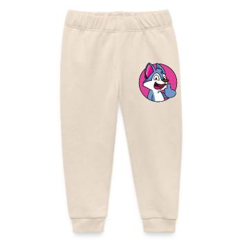 Daumen Hoch Wolf - Baby Organic Jogginghose Baby Tumbler von Stanley/Stella - Natur - Vorne