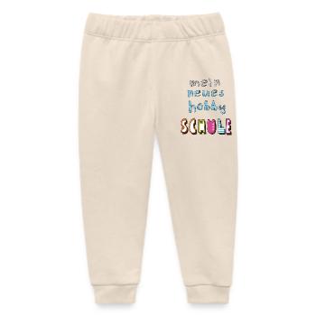 Schule Schulkind - Baby Organic Jogginghose Baby Tumbler von Stanley/Stella - Natur - Vorne