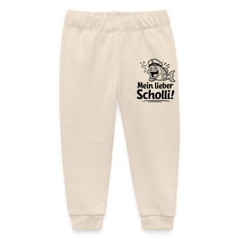 mein lieber scholli - Baby Organic Jogginghose Baby Tumbler von Stanley/Stella - Natur - Vorne