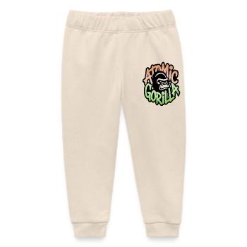 Atom-Gorilla-Graffiti - Baby Organic Jogginghose Baby Tumbler von Stanley/Stella - Natur - Vorne