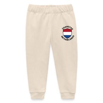 Zaanstad Shield, Niederlande - Baby Organic Jogginghose Baby Tumbler von Stanley/Stella - Natur - Vorne
