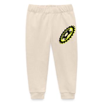 Fahrrad Kettenblatt Grafik - Baby Organic Jogginghose Baby Tumbler von Stanley/Stella - Natur - Vorne