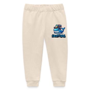 On the road in the carnival as a carnival - Baby Organic Sweatpants by Stanley/Stella - soft Ecru - Front