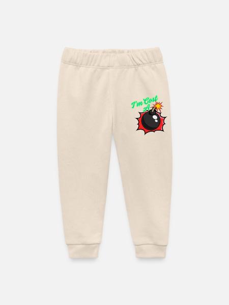 Lustige Phrasen Slang Grafikdesign - Baby Organic Jogginghose Baby Tumbler von Stanley/Stella - Natur