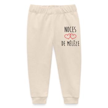 Larch Wedding 69 Jahre Ehe - Baby Organic Jogginghose Baby Tumbler von Stanley/Stella - Natur - Vorne