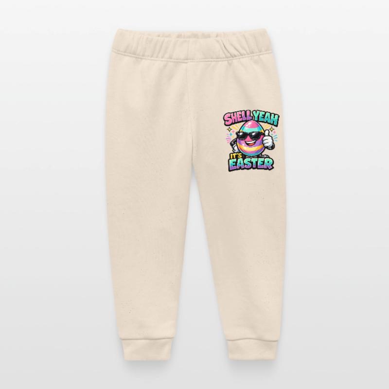 Shell Yeah It's Easter Ostern Spruch Hell yeah Pantalon de jogging bébé bio Stanley/Stella