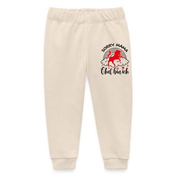 Sorry Mama Chef bin ich Einhorn Babysprüche - Baby Organic Jogginghose Baby Tumbler von Stanley/Stella - Natur - Vorne