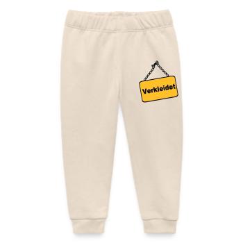 Party Shirt ,Feiern , Karneval, Verkleidet(25) - Baby Organic Jogginghose Baby Tumbler von Stanley/Stella - Natur - Vorne