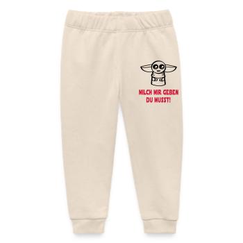Baby Milch Fläschen - Baby Organic Jogginghose Baby Tumbler von Stanley/Stella - Natur - Vorne