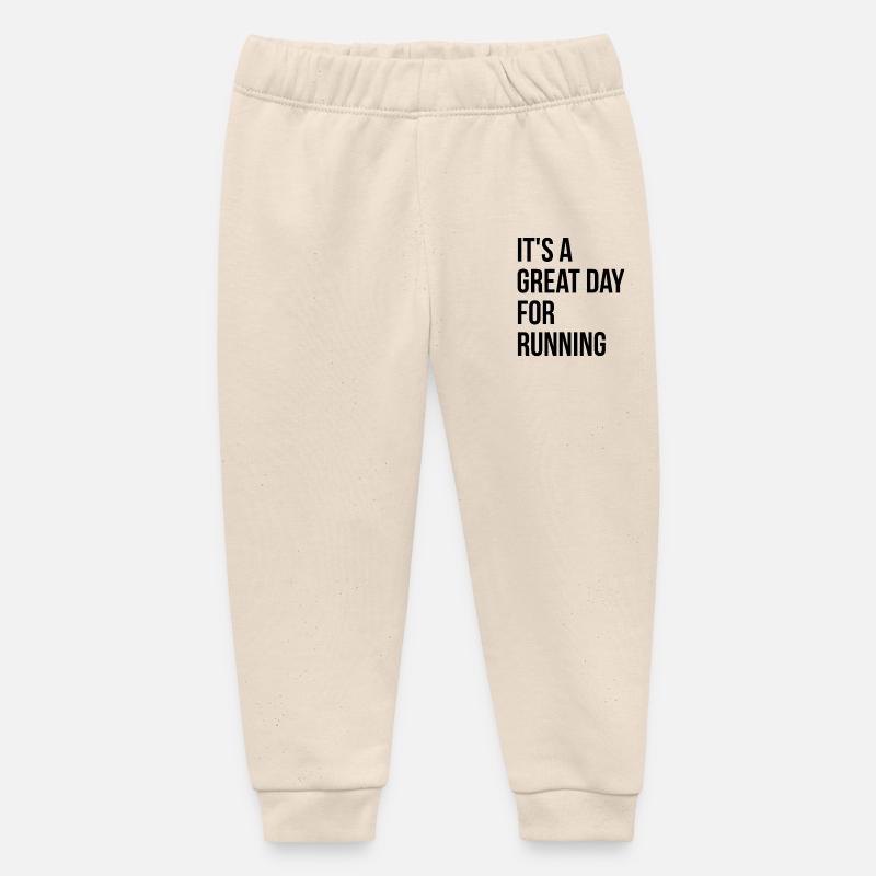 course - Pantalon de jogging bébé bio Stanley/Stella - écru doux