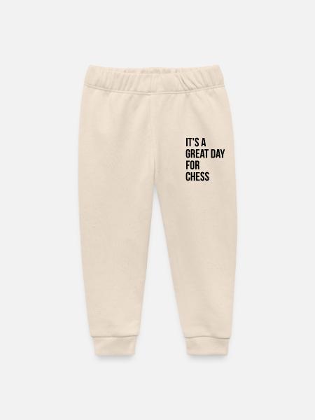 Schach Schach Schach Schach - Baby Organic Jogginghose Baby Tumbler von Stanley/Stella - Natur