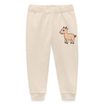Ziege Ziegen Geiss - Baby Organic Jogginghose Baby Tumbler von Stanley/Stella - Natur - Vorne