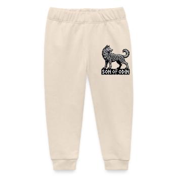 Sohn von Odin Wolf - Baby Organic Jogginghose Baby Tumbler von Stanley/Stella - Natur - Vorne