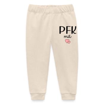 Nurse - Baby Organic Sweatpants by Stanley/Stella - soft Ecru - Front