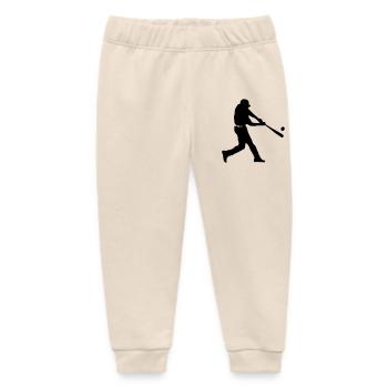 Baseball - Baby Organic Jogginghose Baby Tumbler von Stanley/Stella - Natur - Vorne