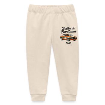 Bandama Rally 1981 - Baby Organic Sweatpants by Stanley/Stella - soft Ecru - Front
