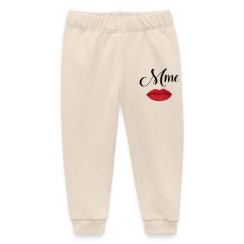 Frau Mund Diamant - Baby Organic Jogginghose Baby Tumbler von Stanley/Stella - Natur - Vorne