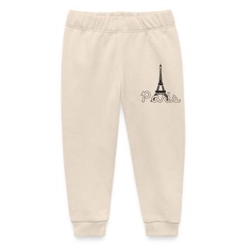 Paris - Pantalon de jogging bébé bio Stanley/Stella - écru doux - Devant