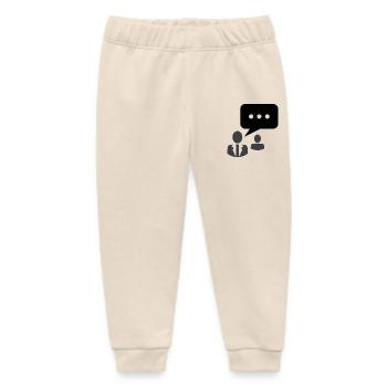 community Kommunikation Redefreiheit - Baby Organic Jogginghose Baby Tumbler von Stanley/Stella - Natur - Vorne
