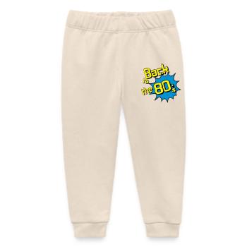 80s party Back to the 80s, 80s cult ... (25) - Baby Organic Sweatpants by Stanley/Stella - soft Ecru - Front