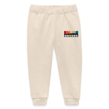 Brügge Belgien Travel Souvenir Skyline Silhouette - Baby Organic Jogginghose Baby Tumbler von Stanley/Stella - Natur - Vorne