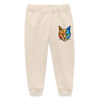 Tier Tiger - Baby Organic Jogginghose Baby Tumbler von Stanley/Stella - Natur - Vorne