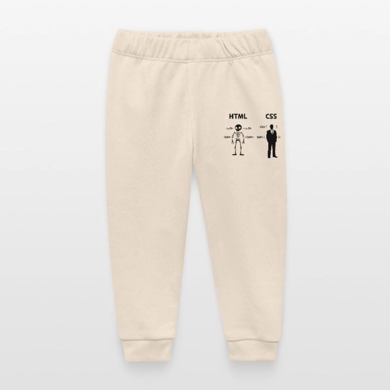 Developer Programmer Coden Css Scripting Code Baby Organic Sweatpants by Stanley/Stella