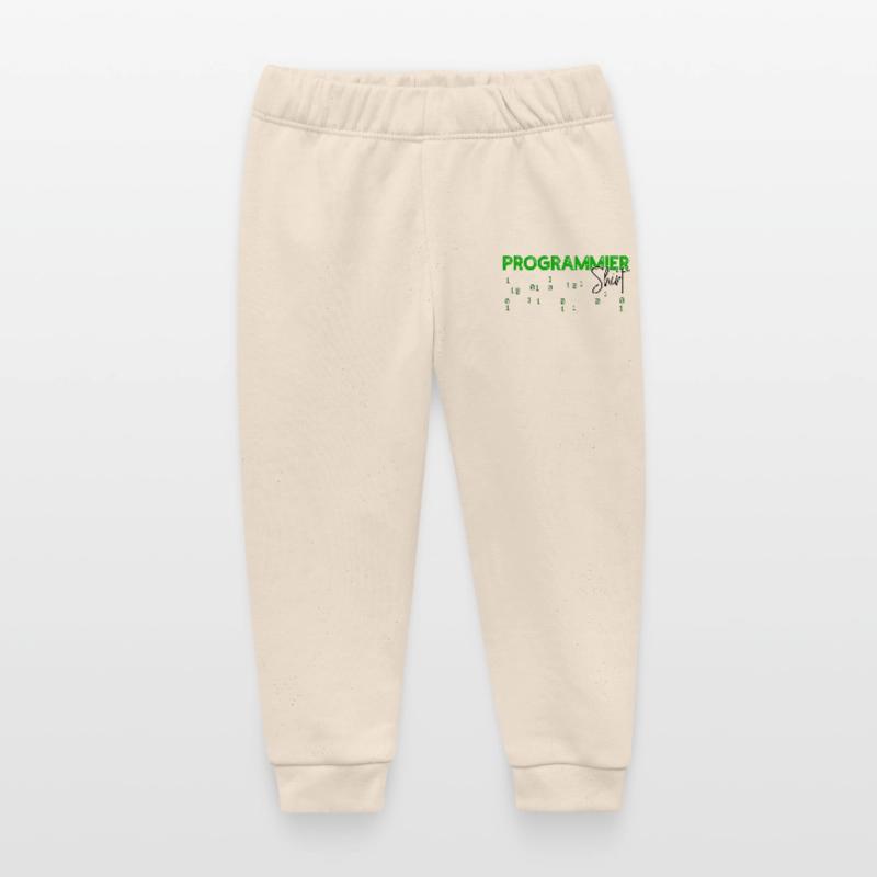 Programmer Developer Code Statement Scripting Baby Organic Sweatpants by Stanley/Stella