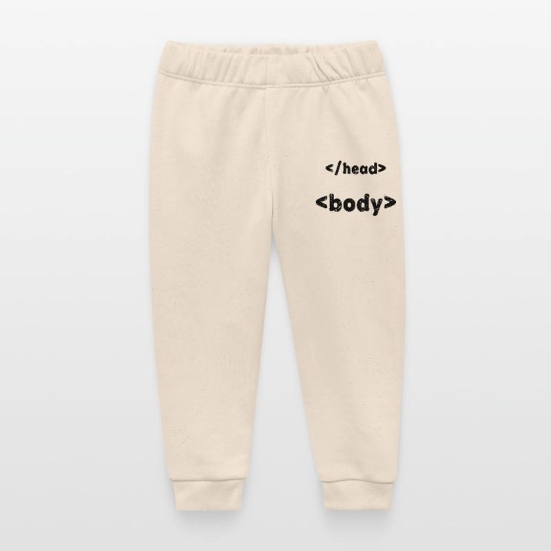 Code Developer Saying Debug Programmer Computer Baby Organic Sweatpants by Stanley/Stella