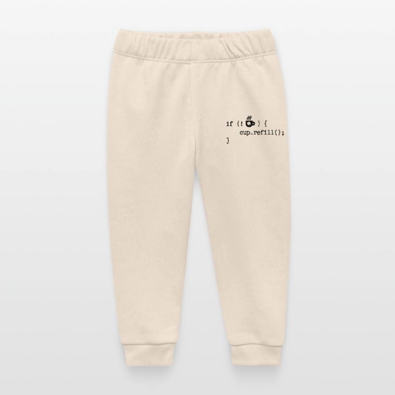 Developer Programmer Code Web Developer Debug Baby Organic Sweatpants by Stanley/Stella