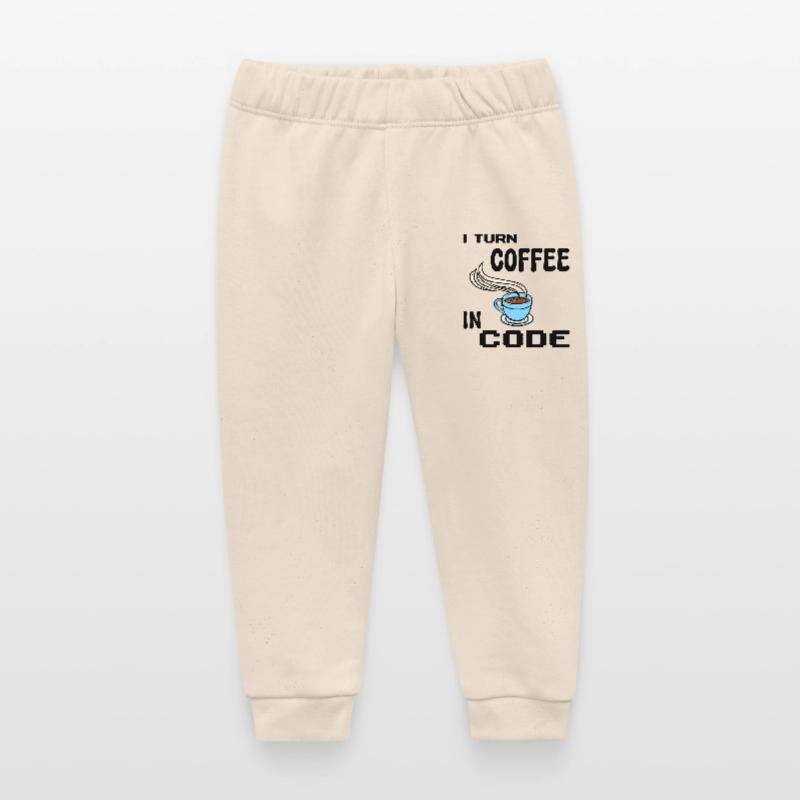 Code Programmer Scripting Statement Developer Baby Organic Sweatpants by Stanley/Stella
