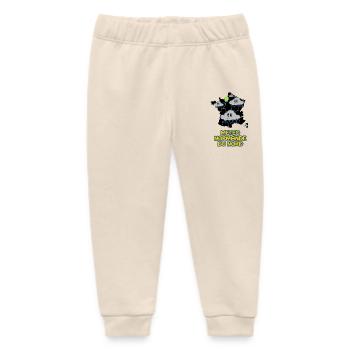 Northern Normandy weather - Baby Organic Sweatpants by Stanley/Stella - soft Ecru - Front