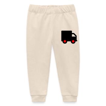 Truck - Baby Organic Jogginghose Baby Tumbler von Stanley/Stella - Natur - Vorne