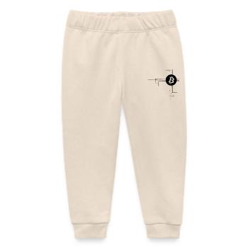 Bitcoin Netzwerk - Baby Organic Jogginghose Baby Tumbler von Stanley/Stella - Natur - Vorne