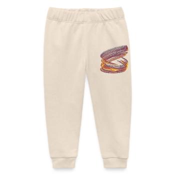 Lichtwirbel des Chaos – Strange Attractor  - Baby Organic Jogginghose Baby Tumbler von Stanley/Stella - Natur - Vorne