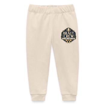 Braut Crew Hochzeitsedition - Baby Organic Jogginghose Baby Tumbler von Stanley/Stella - Natur - Vorne