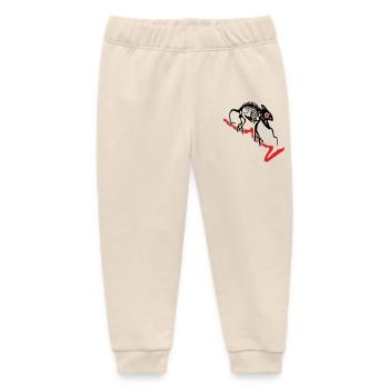 Gecko, Eidechse, Computer - Baby Organic Jogginghose Baby Tumbler von Stanley/Stella - Natur - Vorne