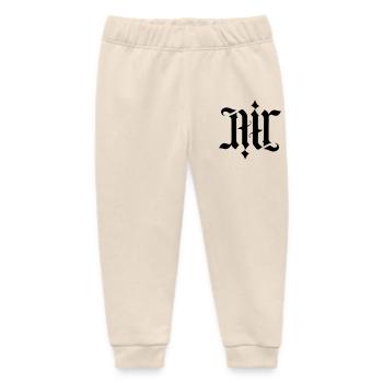 Ambigram - Air - Baby Organic Sweatpants by Stanley/Stella - soft Ecru - Front