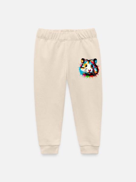 Hamster - Baby Organic Jogginghose Baby Tumbler von Stanley/Stella - Natur